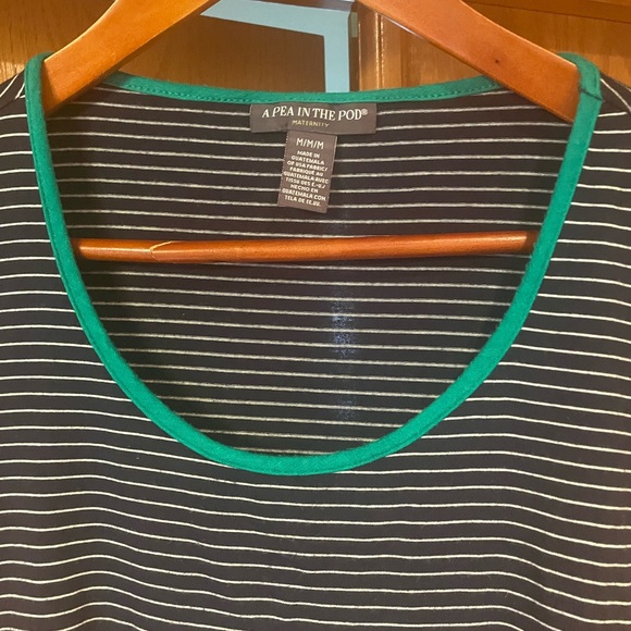 A Pea in a Pod Striped Tshirt Dress - Picture 2 of 3